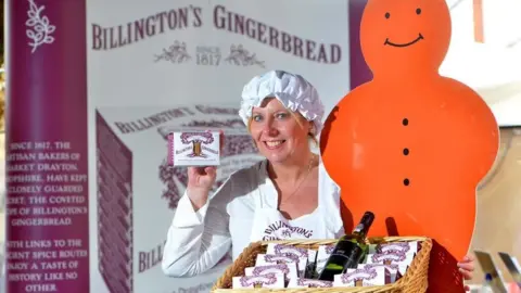 Ginger and Spice Festival Billington's worker