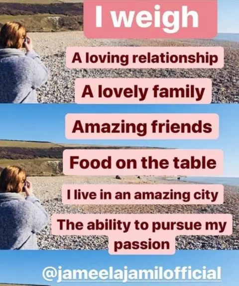 Instagram I Weigh post