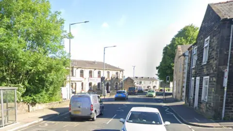 Google A street view of Colne Road in Brierfield