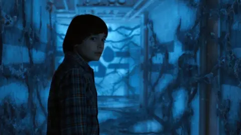 Alamy Will Byers in the Upside Down