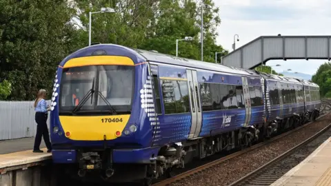 Getty Images Scotrail train