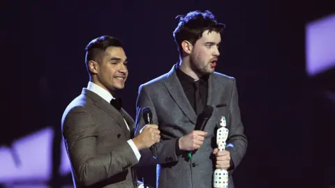 Getty Images Jack Whitehall Louis Smith