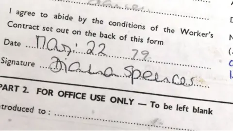 Auctioneum Ltd Princess Diana's signature