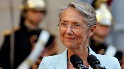 EPA French PM Elisabeth Borne, 16 May 22