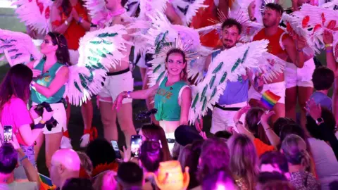 Getty Images People at a Sydney Mardi Gras parade