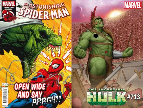 Marvel Entertainment Spider-Man and The Hulk