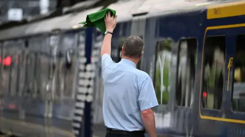 Getty Images Train in Scotland