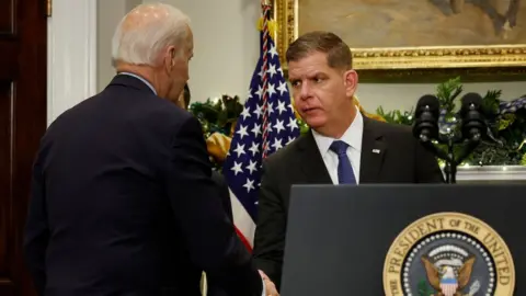 Getty Images Labour Secretary Marty Walsh