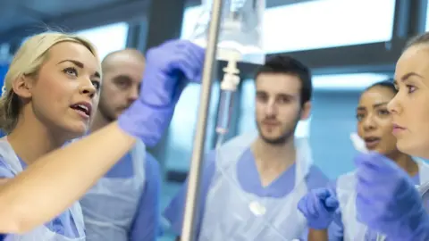 Getty Creative Medical students