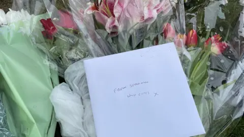 PA Media Floral tribute