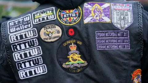 PA Media Motorcyclist