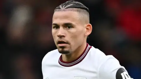 Kalvin Phillips watches on