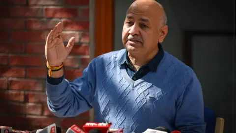 Getty Images Delhi Deputy CM Manish Sisodia