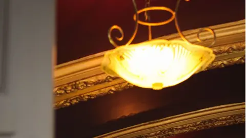 PA Media Gas lamps at Hyde Park Picture House in Leeds