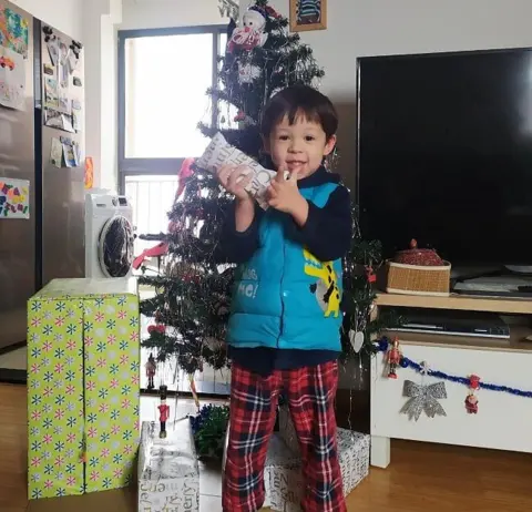 Family handout Natalie Francis's son Jamie