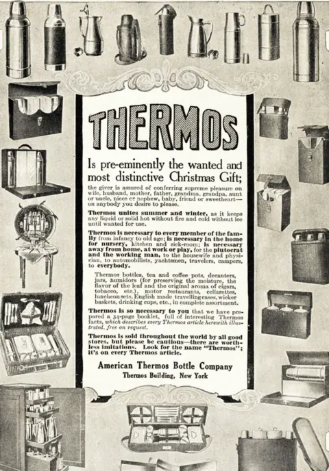 Alamy advert for Thermos