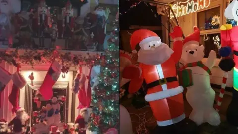 Chantelle Crooks Mary Laughlin's festive home in Belfast