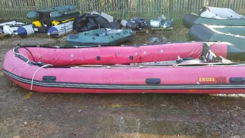 NCA Boats seized following migrant crossings