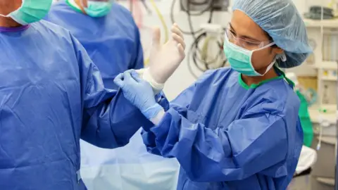 Getty Images Surgical gowns