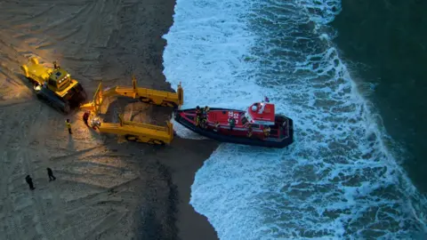 PA/Sam Russell Caister Lifeboat