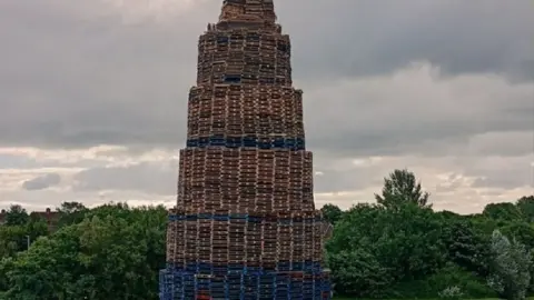 Kilcooley bonfire