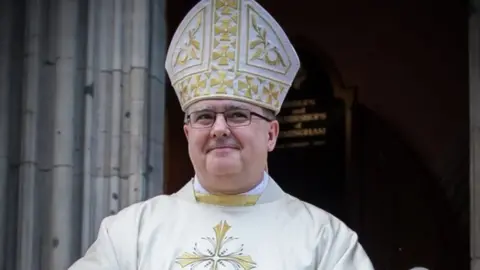 Robert Byrne in his robes