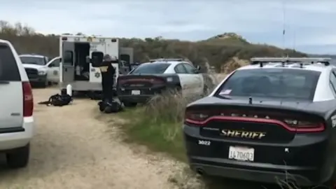 KSBW Search teams at Monastery Beach