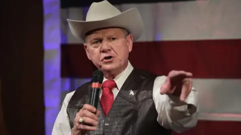 Getty Images Republican candidate for the US Senate in Alabama, Roy Moore