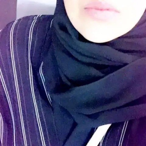 @vegialaa/Twitter "What do you think of my abaya, sheikh? Next time, I will buy a colourful, embroidered and one with slits. I will try to buy an abaya that even people in the pre-Islamic era did not wear it."