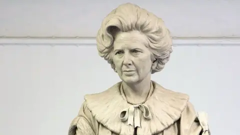 PA Margaret Thatcher statue