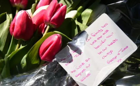 PA Media Floral tribute