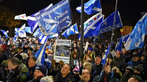 Getty Images independence rally