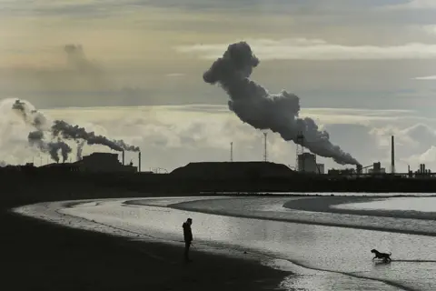 Christopher Furlong/Getty Images Port Talbot from a distance