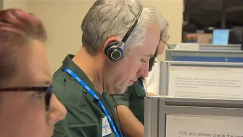 BBC 111 call centre in Swansea