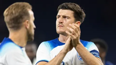 EPA Harry Maguire and Harry Kane