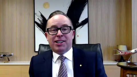 BBC Qantas CEO Alan Joyce