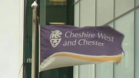 Cheshire West and Chester council flag