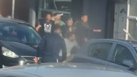 Channel 4 Violent disorder in Luton