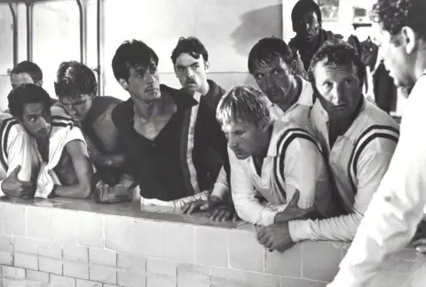 Shutterstock Escape to Victory - Allied team in changing room at half-time