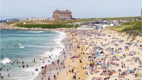Getty Images Fistral Beach, Newquay