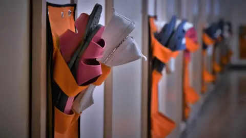 Yo Nagaya  Slippers at the prison