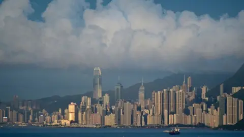 Getty Images This picture taken on June 13, 2019 shows a general view shows of the Hong Kong skyline.