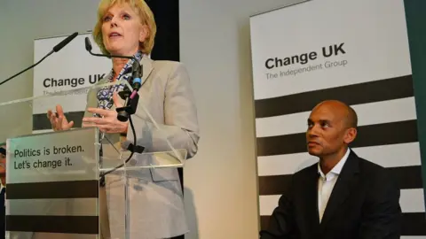 PA Chuka Umunna and Anna Soubry