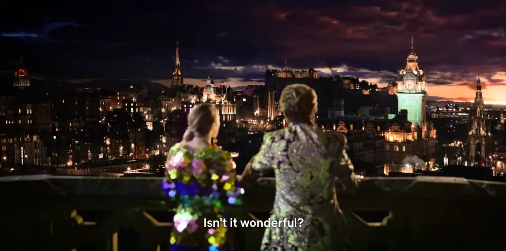 Netflix A scene from Eurovision: The story of Fire Saga