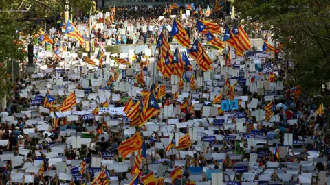 Reuters Tens of thousands of people marched together