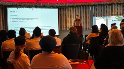 Sarnia Hotels Hotel staff at a training session