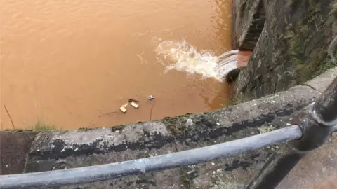 Sheena Green The culvert in Queens Dock draining into Whitehaven Harbour