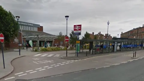 Google Derby railway station
