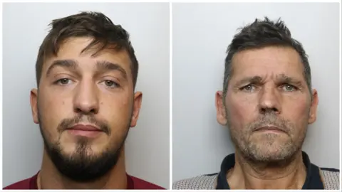 Dyfed-Powys Police Samson Leyson and father Stephen Leyson have been jailed for dealing cocaine and cannabis