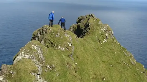 Richard Webb North ridge of Boreray, St Kilda